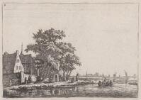 KG 04534
<br/>
Kerkhof aan de waterkant
<br/>
<em>Waterloo, Anthonie, (1609-1690)</em>